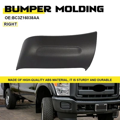 Правый передний молдинг бампер для 2011-16 Ford F-250 F-350/450/550 Super Duty - Изображение 1 из 4