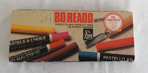 Vintage BOREADO Oil Pastels Set of 24 Colors Assortment - Made in Italy - Picture 1 of 2