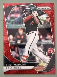 Panini Prizm Trey Mancini 2020 Red Mojo/99! Baltimore Orioles #249 - Imagen 1 de 3