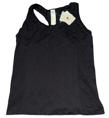 Camiseta sin mangas Fabletics Performance sin costuras para mujer XS negra espalda deportiva nueva con etiquetas Foto 1 de 4