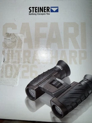 Safari UltraSharp 10 x 26 Binoculars, Compact, Large Magnification, - Image 1 of 4