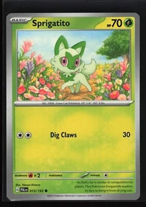 SPRIGATITO Paldea Evolved #13 PAL(NM+)(PKM) - Picture 1 of 1