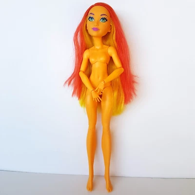 MATTEL DC TEEN TITANS STARFIRE 12" Orange Super Hero Action Figure Doll Orange Foto 1 de 4