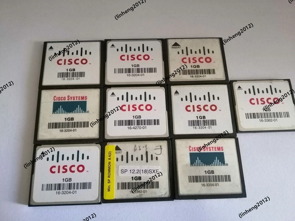10PCS  Original Cisco 1GB Compact Flash CF card,Memor card - Image 1 of 2