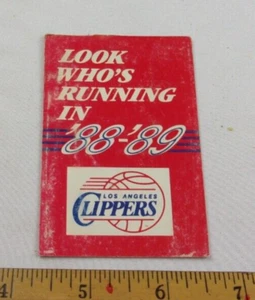 Taschenplan Los Angeles Clippers 1988-89 - Bild 1 von 3