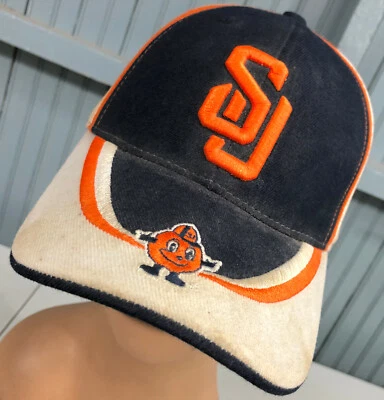 Gorra de béisbol ajustable de baloncesto naranja Syracuse  Foto 1 de 4