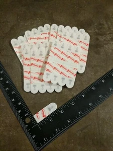 Command Strips Adhesive 3M SMALL Refill Strips in Bulk White 80 STRIPS - Picture 1 of 5