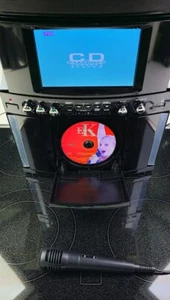 DUAL DK200 CD Graphics Karaoke System Maschine Mikrofon Lautsprecher Box Display - Zdjęcie 1 z 11