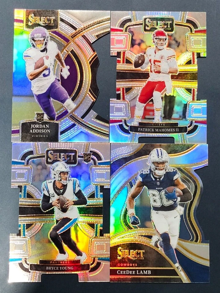 2023 Select Football SILVER DIE-CUT PRIZMS with Rookies You Pick - Image 1 of 1
