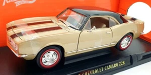 Road Signature 1/18 Scale Diecast 92188 - Chevrolet Camaro Z-28 1967 Gold/Black - Picture 1 of 5