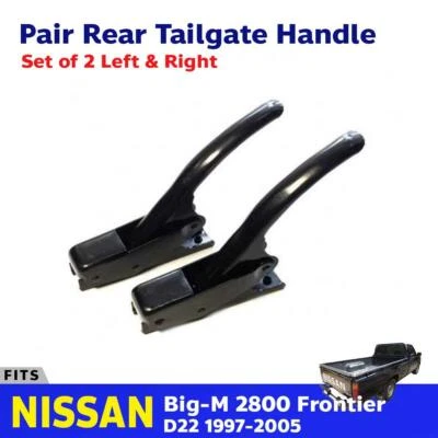 For Nissan Hardbody Navara D21 Pickup 1986-97 Tailgate Side Handle Latch EBGO Foto 1 de 4