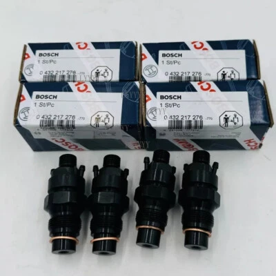 Novos 0432217276 4X injetores de combustível turbo serve para 1992-05 65 GMC motor Chevy 6.5L - Imagem 1 de 4