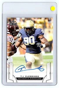 2015 Leaf Draft Rookie Auto T.J. Clemmings #BA-TJC - Picture 1 of 2