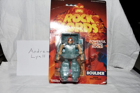 Rock Lords: Boulder MOC (1986, Tonka, sealed) Cover