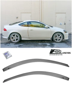 Viseras para ventana lateral teñidas de humo para Acura RSX DC5 02-06 protectores contra la lluvia deflectores - Imagen 1 de 12