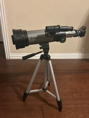 Celestron Travel Scope 70 DX Portable Refractor Telescope With Backpack - Image 1 of 4