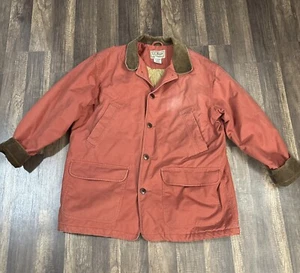 LL Bean Mens Barn Chore Jacket 0 WY20 Field Coat Thinsulate Quilted Lining Sz XL - Picture 1 of 7