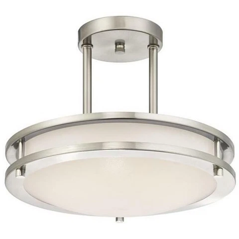 Westinghouse 6400900 11.88 in. Dimmable LED Indoor Semi Flush Mount Ceiling F Cover