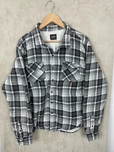 Men's O'Neill Flannel Shacket Shirt Fleece Lined Size L Large Long Sleeve Surfer - Picture 1 of 9