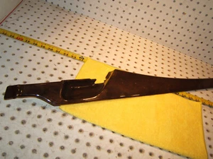 Mercedes 93-99 C140 S coupe CL Front Door Driver LEFT BURL wood top long 1 Cover - Picture 1 of 22