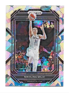 Ice Prizm 2023 Panini WNBA #28 Nikolina Milic Minnesota Lynx Basketball Card - Picture 1 of 2