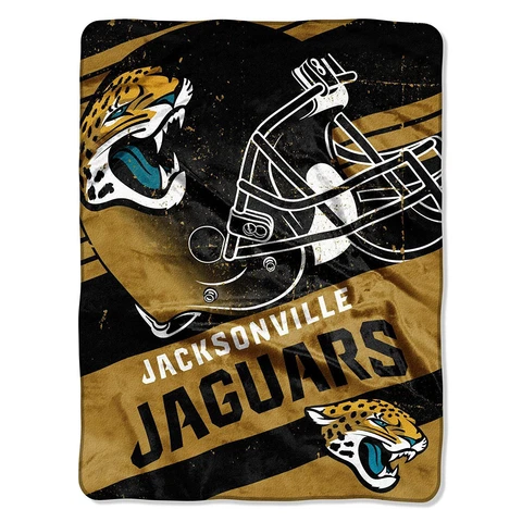 NFL "Deep Slant" Super Plush Fleece Throw Blanket 46" x 60" Cover
