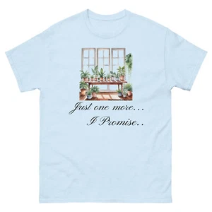 Solo un altro... T-shirt maglietta I Promise" amante delle piante sarcastiche - Foto 1 di 4