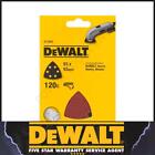 Dewalt DT3093 Pack Of 10 Detail Sanding Sheets 93 x 93mm 120 Grit D26430 DCS355