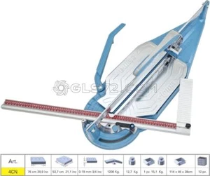 TILE CUTTER MACHINE PUSH HANDLE SIGMA 4CN CUTTING LENGHT 76 CM SERIES 4 NEX - Picture 1 of 7
