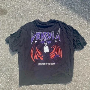Vintage style Dracula Monsters horror movie short sleeve black shirt KV34695 - Picture 1 of 2