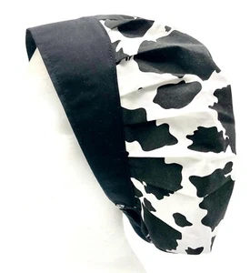 Bouffant scrub caps for women, Handmade 100% cotton bouffant hat. Size fits all - Picture 1 of 4