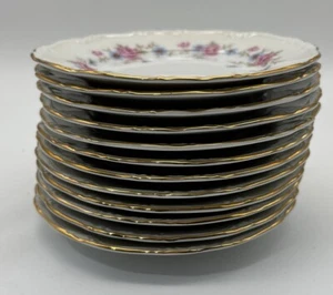 12 PLATOS DE PAN DE PIEDRA PRECIOSA MARÍA TERESA FLORENCIA 6 1/8"* - Imagen 1 de 20