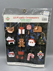 NeedleMagic 12 Kunststoff Ornament vorgeschnittene Formen Weihnachten Kit NEU - Bild 1 von 9