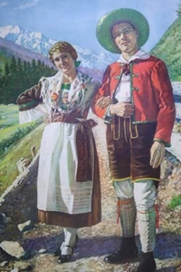 Scarce Vintage Travel Poster Austria – Come To Austria - Picture 1 of 7