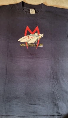 复古 Speed Racer Mach 5 90 年代 T 恤,尺寸 L,状况完好 — 第 1/4 张图片