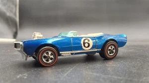 Vintage Hot Wheels Redline 1969 Light My Firebird Dark Blue & White Int. HK - Picture 1 of 8