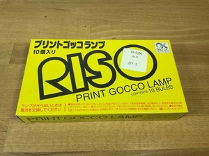 RISO Print Gocco Flash Bulbs 10 Pack Unused from Japan new in box - Bild 1 von 4