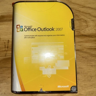 Microsoft Office Outlook 2007 And Business Contact Manager Software Product Key - Image 1 of 4