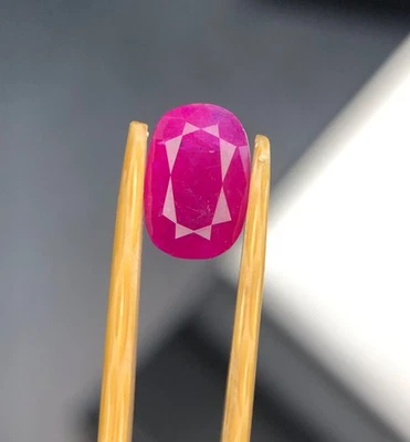 1.30 Cts Natural Untreat ruby Pinkish Red Color gemstone From Afghanistan - Image 1 of 4