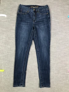 Seven7 Jeans Damen 8 Blau Bauchlos High Rise Skinny Dark Wash Stretch Shaping - Bild 1 von 10