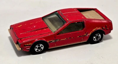 Винтажный Hot Wheels DeLorean 1979 Гонконг красный - Изображение 1 из 4