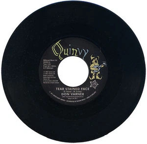 DON VARNER "TEAR STAINED FACE c/w MOJO MAMA" 1967 NORTHERN SOUL SOUL DELETED! - Picture 1 of 2