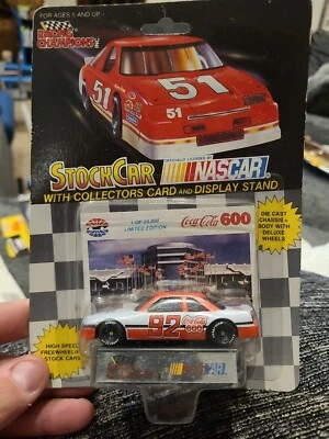Racing Champions Stock Car #92 Coca Cola 600 Vintage 1992 Limited Edition - Image 1 of 2