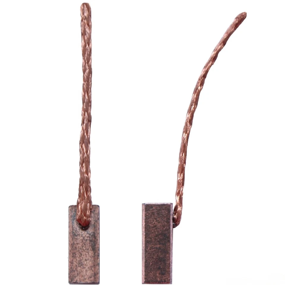 HOBBYPOWER24 Balais de Charbon 6x6x15 pour Souffleur/ Ventilateur/ Lève-vitre/ Pompe à Eau