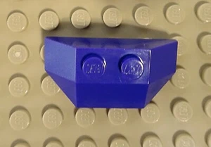 LEGO Parts: 47759 Wedge 2 x 4 Triple, Dark Purple, 1pc - Picture 1 of 1