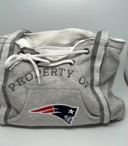 NFL New England Patriots Embroidered Hoodie Purse Handbag Cover