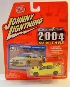 2004 '04 MITSUBISHI LANCER EVO LIGHTNING STRIKE JOHNNY WHITE LIGHTNING CHASE CAR - Picture 1 of 4