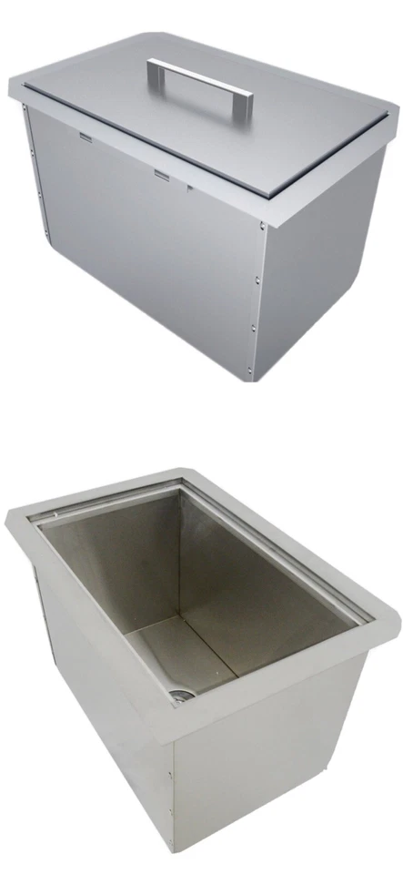 Sunstone B-IC14 fregadero de hielo / fregadero de barra de acero inoxidable Foto 1 de 4