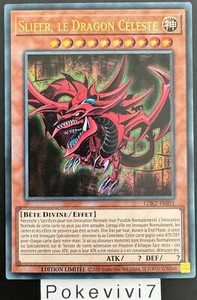 Carte YU-GI-OH! SLIFER, LE DRAGON CELESTE LDK2-FRS01 UR NEUF - Imagen 1 de 1