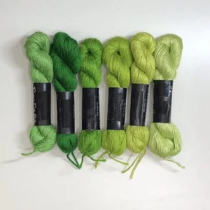 Planet Earth Pepper Pot single strand silk collection Irish Spring Greens bright - Picture 1 of 1